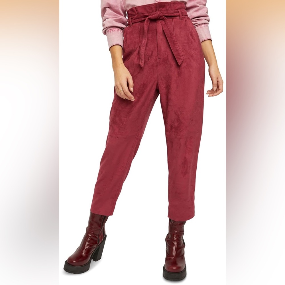 NWT Free People Queen Pomegranate Pants